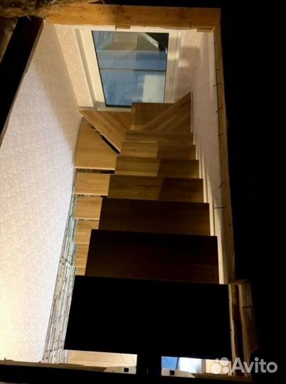 Лестницы г-образные под ключ