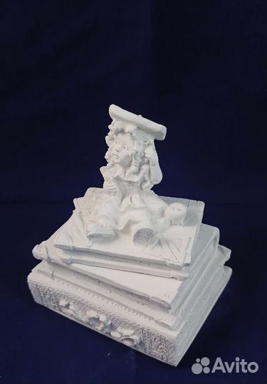 Заготовка под роспись. Гипсовый декор. Моноцвет