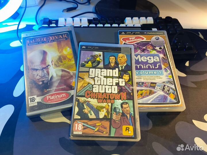 Комплект игр psp