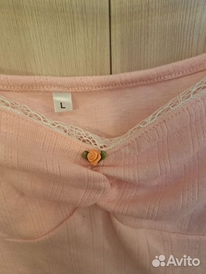 Топ с бантом стиль Coquette