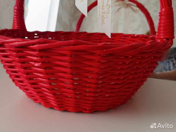 Корзина плетеная