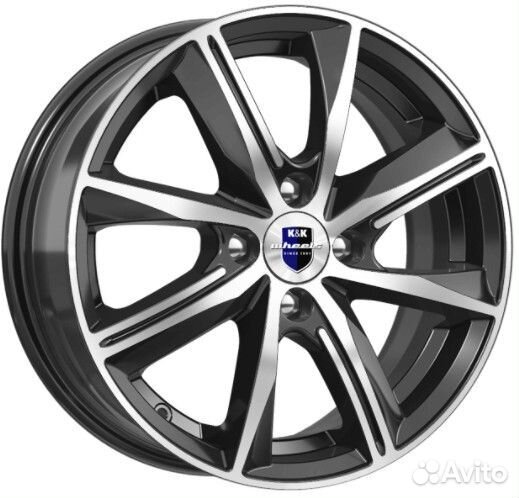 Диск K&K Арнар 7х17 PCD 5х110 ET 40 DIA 67,1 дарк