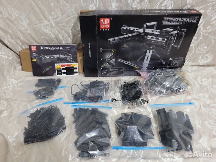 Лего Mould King 14009 Пулемет Максим, 1399 деталей