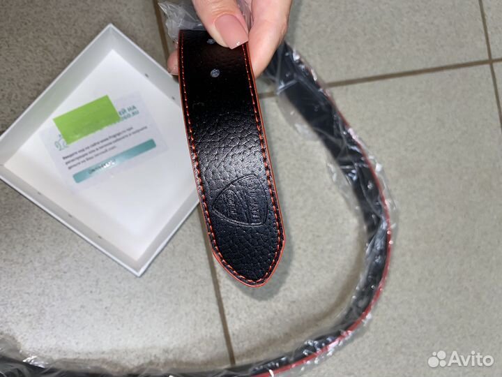 Мужской кожаный ремень