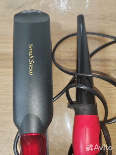 Выпрямитель, щипцы для волос, конусная плойка