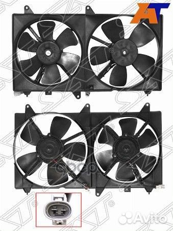 Диффузор радиатора в сборе chevrolet epica 06