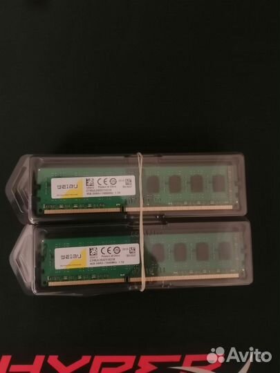Оперативная память ddr3 4gb 8gb новая