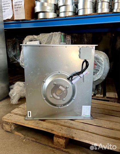 Приточный вентилятор прямоугольный