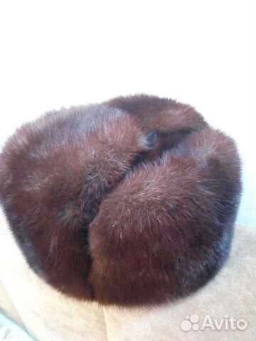 Норковая шапка Мужская