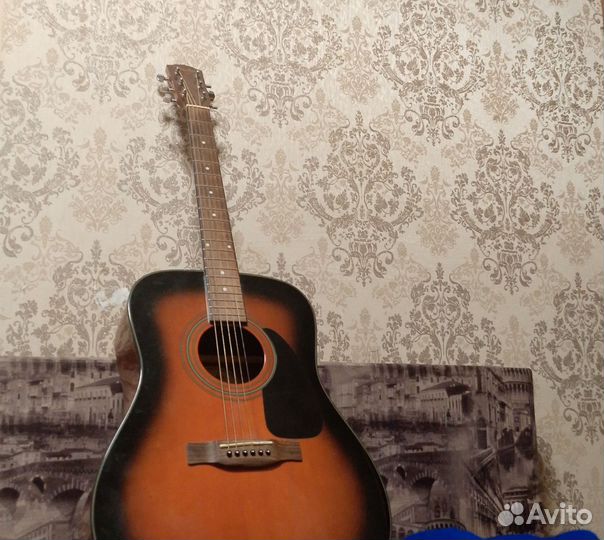 Акустическая гитара fender cd 60 sb-ds