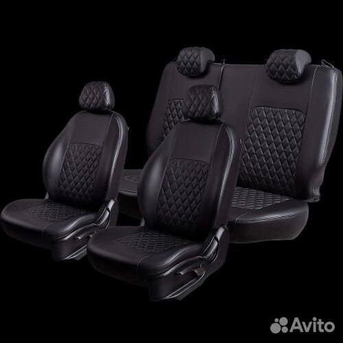 Чехлы на сиденье Хендай Creta-2 с 03.2020г. 60/40+