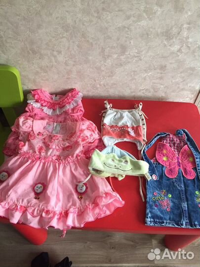 Вещи пакетом для девочки