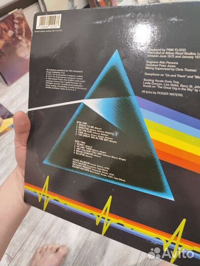Pink Floyd dark side of the moon NM 1993 USA