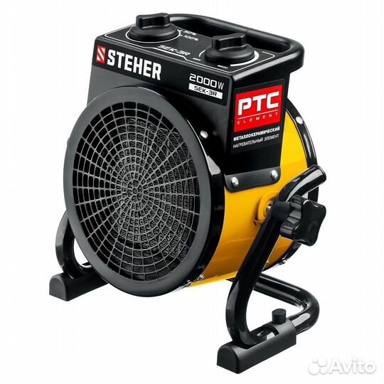 Пушка тепловая электрическая steher SEK-3R, 2 кВт