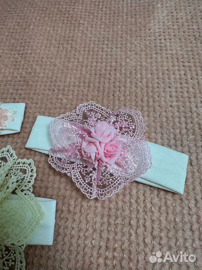 Повязка на голову для девочки