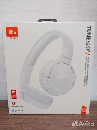 Беспроводные наушники JBL tune 520BT