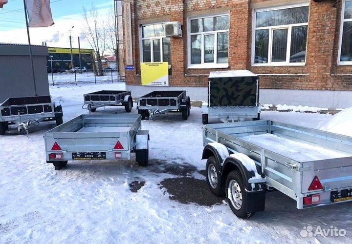 Рама прицепа бортовая для самостоятельной сборки