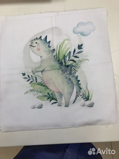 Пано с иллюстрациями для детских наволочек