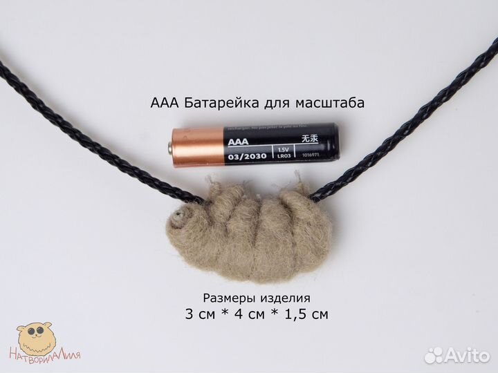 Тихоходка кулон, Подарок биологу учителю биологии