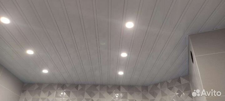 Реечные потолки под размер