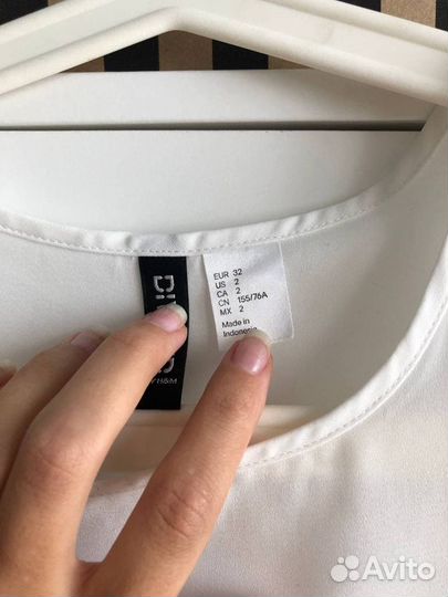 Топ H&M с принтом