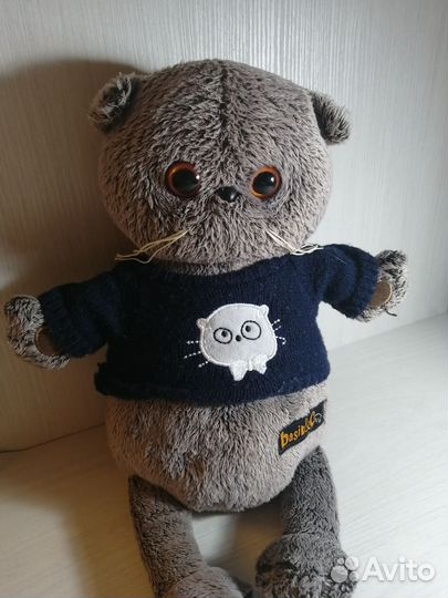 Мягкая игрушка кот Басик