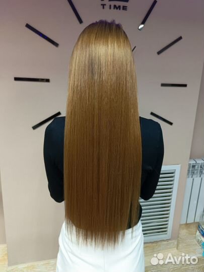 Наращивание биопротеиновых волос