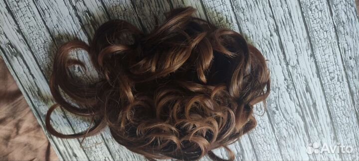 Хвост,шиньон, челка