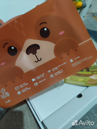 Детский планшет dexp C38