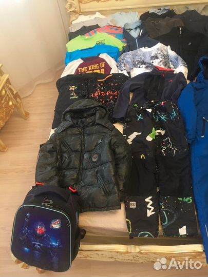 Пакет фирменных вещей на мальчика