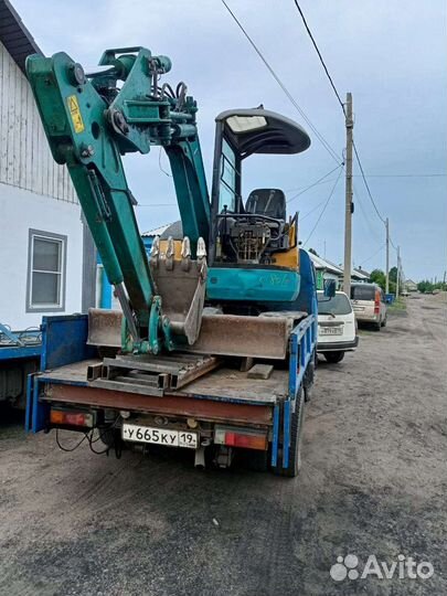 Услуги мини экскаватора+самосвал