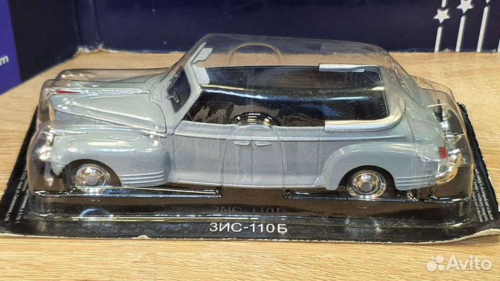Модель зис 110Б Кабриолет деагостини масштаб 1:43