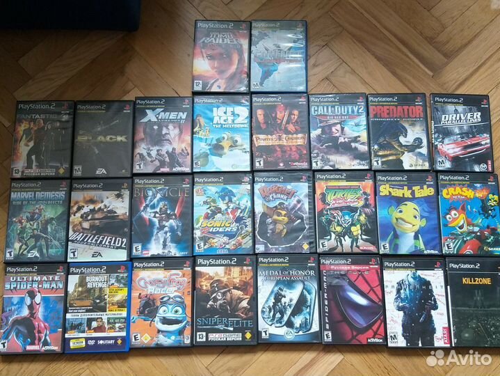 Игры на ps2 диски