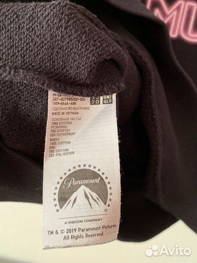 Свитшот Uniqlo удлиненный L