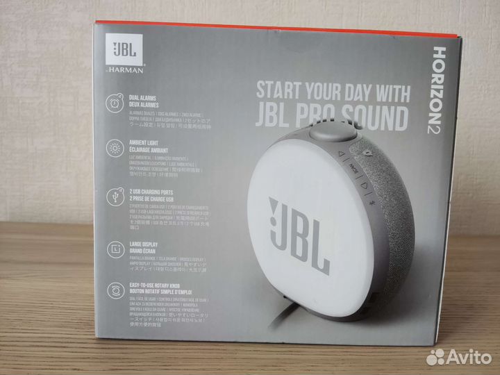 Беспроводная акустика часы радио JBL Horizon 2