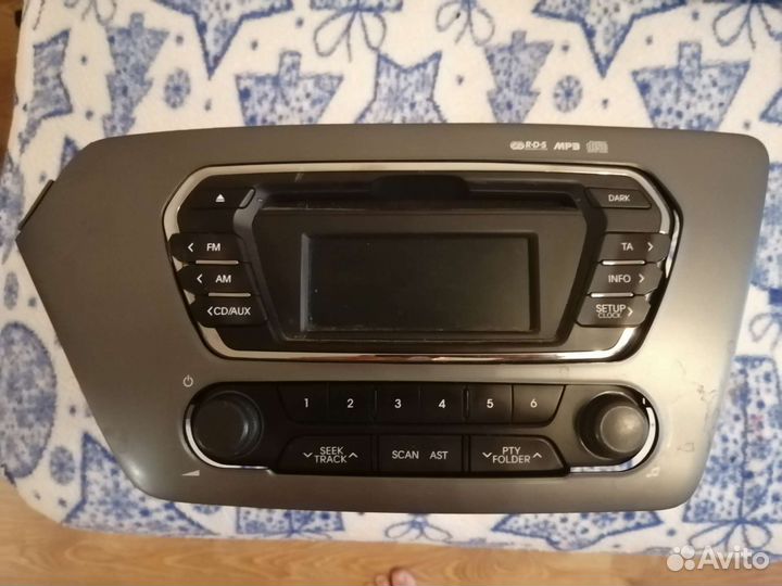 Автомагнитола kia rio 3