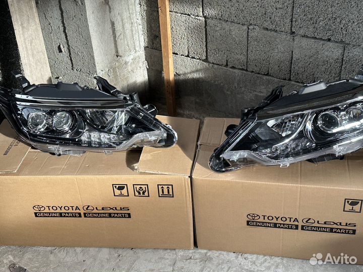 Фары toyota camry 55 exclusive