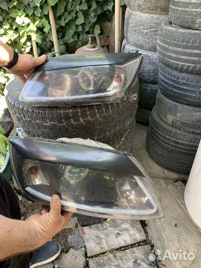 Фары granta с линзой