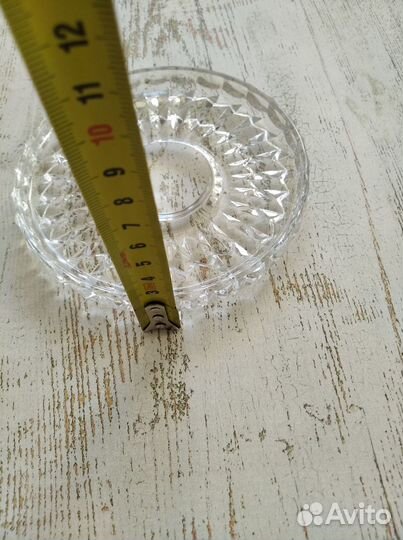 Пепельница хрусталь