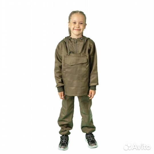 29813 Костюм детский Антигнус, грета, олива