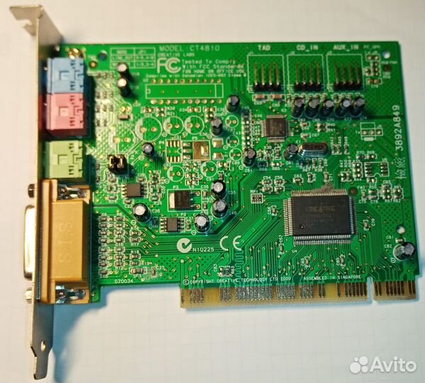 Звуковая карта PCI Creative CT4810