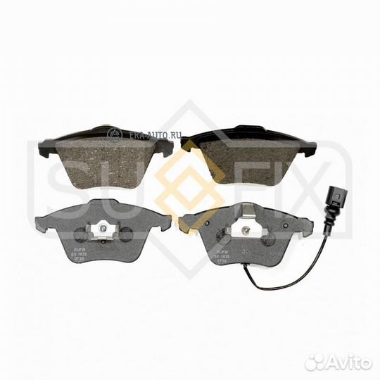Sufix SX1635 Колодки тормозные дисковые перед прав