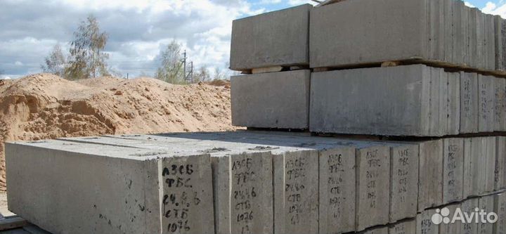 Фундаментные блоки 24.4.6 и др.размеры