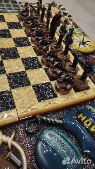 Нарды шахматы ручной работы