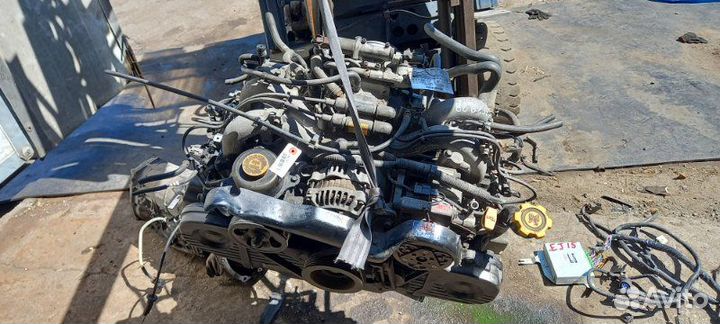 Двигатель В сборе Subaru Impreza GF1 EJ15E 1995