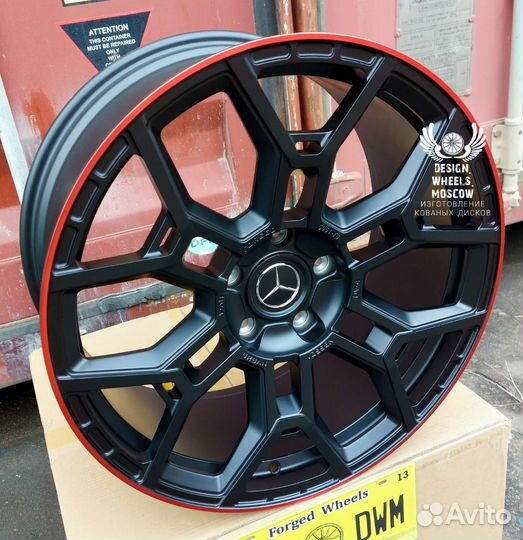 Кованые диски R21 на Mercedes-benz G-Class