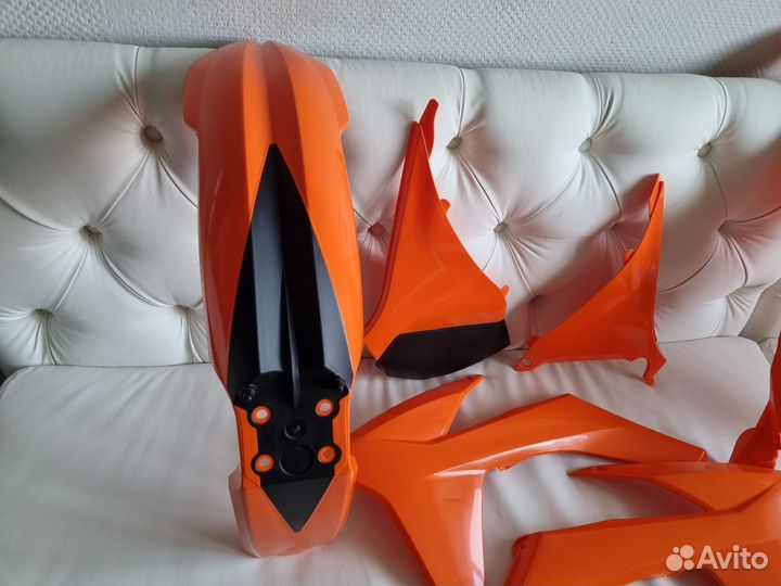 Комплект пластика R-Tech KTM EXC 125-500 12-13