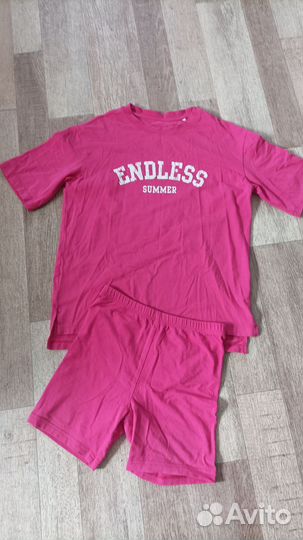 Вещи пакетом лето девочка 158-160