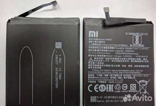 Аккумулятор для Xiaomi mi8 bm3e оригинал