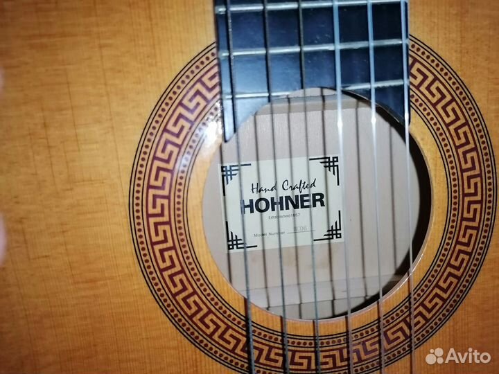 Классическая гитара hohner HC06